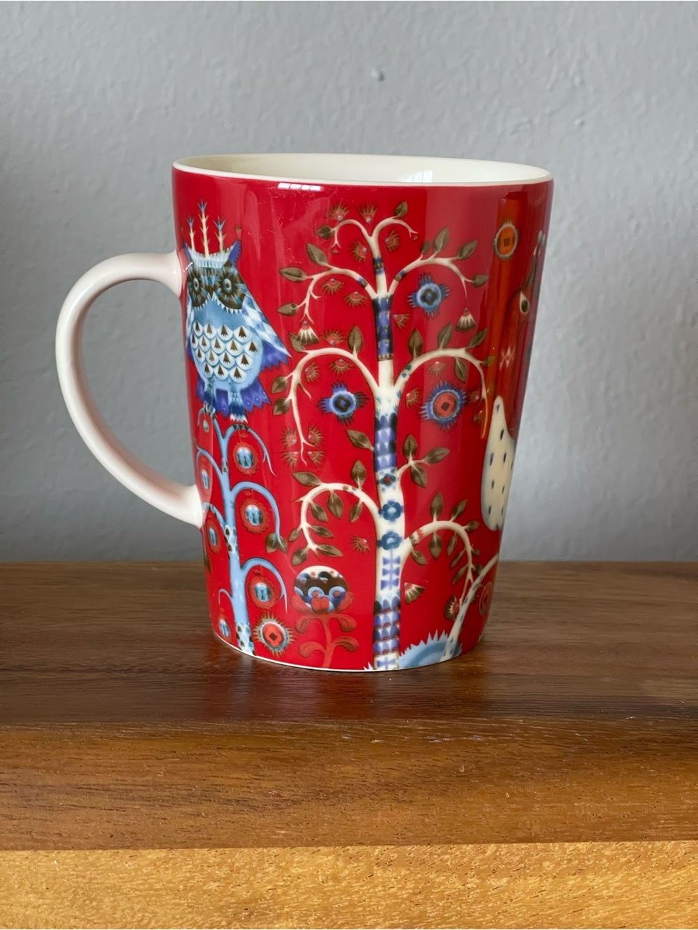 Iittala Taika 13-1/2-Ounce Capacity Mug , Red